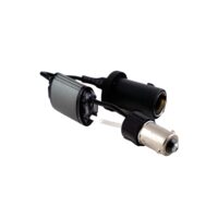 Set 2 bucati anulator eroare bec ars, Canbus, rezistenta 12V 5W, BAX9S, pentru becuri LED H6W, H21W, cu radiator aluminiu, LIT0515 RaceSport