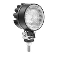 Proiector lucru fi 66 cu Led-uri, 12-24V, 20W, 2000lm, CRC4F. 59400.02 Wesem