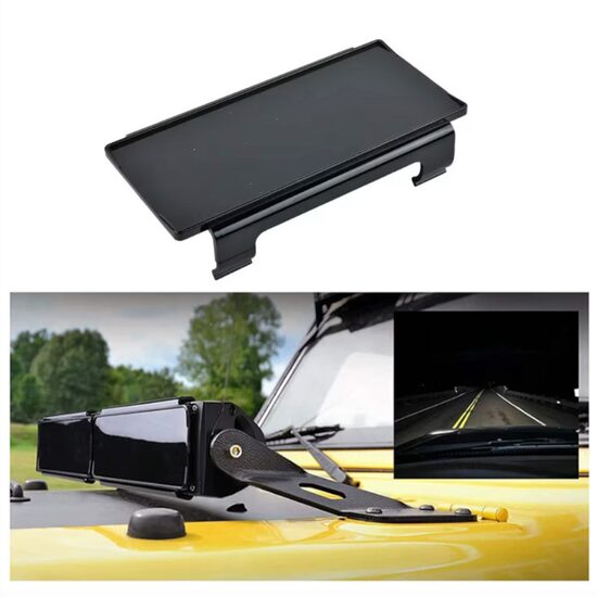 Aparatoare capac proiector LED BAR, 15.2x7x3cm, negru, HH-CP6B 