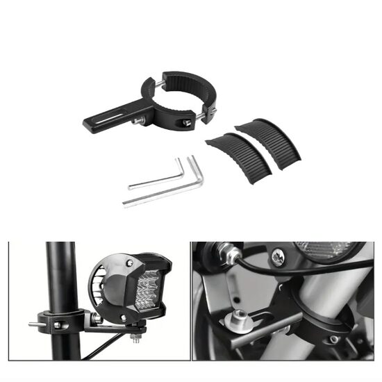 Suport proiector, prindere pe rollbar sau bullbar, reglabil fi 20-38mm, S.P.PRN3 247 Lighting