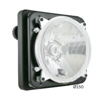 Far fi 142/ 150, 164x164, incastrabil, universal, camioane, tractoare, rama patrata, cu pozitie, Deutz PES2. 42030 Wesem
