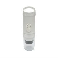 Espressor portabil premium 12V, 100W, baterie 9600mAh reincarcabila USB, 20 bar, rezervor 60-80ml, ceasca 300ml, capsule Nespresso, Dolce Gusto, cafea macinata, PX10