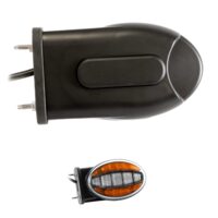Suport pentru prindere laterala pentru lampa ovala fata, spate  FT-355 356