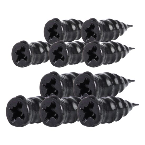 Dopuri, Suruburi vulcanizare rapida, set 10 bucati, 2 mari, 5+5 (2x9mm+4x12mm), Amio 03227