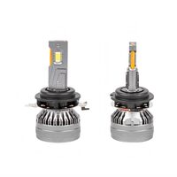 Set 2 becuri H7-1, LED, 9-48V, 50W, 4500lm, 6500K, cu radiator, HP Full Canbus, 03675 Amio