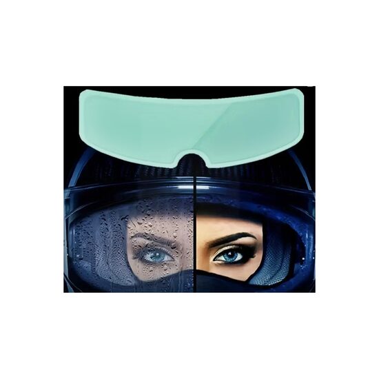 Folie protectie vizor casca moto, interior-exterior, anti aburire, anti apa, anti amprente, AHF23