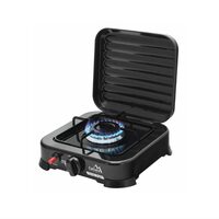 Aragaz portabil camping, cu 1 arzator, aprindere piezo, putere 2.2 kW, consum 160 g/h, capac, Traveler Family 13595 Compass