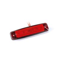 Lampa gabarit 102x25, LED, rosie, 12-36V FT-079 C LED Fristom