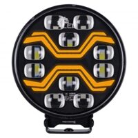 Proiector rotund fi220, faza lunga cu pozitie DRL si stroboscopica, Led, X Spider, L3440