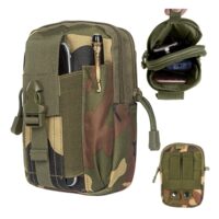 Borseta mica, 6 buzunare, acte, telefon, pentru centura la pantaloni, army B.a.m AKC088