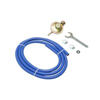 Furtun conectare butelie aragaz, 2m, cu ceas, bk MH31