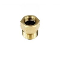 Adaptor, reductie pentru butelii, Filet exterior 21,8 mm L, filet interior 3.8" L, (pentru GAZ2003) b.a.m GAZ004