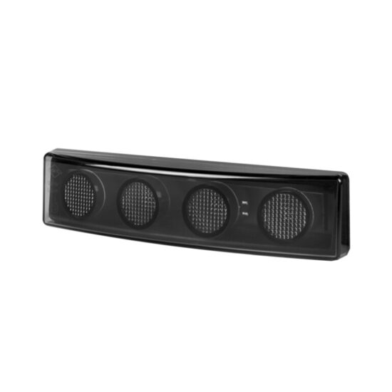 Lampa gabarit 180x45, 4 LED-uri, 12-24V, alba dark, Scania 4&R,  LD 651 GRAPHITE Horpol