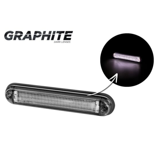 Lampa gabarit 133x27, 6 LED-uri, alba dark, Slim, LD 2332, GRAPHITE Horpol