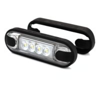 Lampa gabarit 84x27 ovala Slim, 4 LED-uri, alba, 2 garnituri, bullbar, LD 3210 Horpol