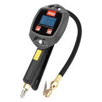 Pistol aer roti cu manometru DIGITAL 16bar, furtun 30cm, baterie 2xAAA, EURO, 04482 Amio