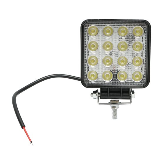 Proiector lucru 108x108 x57mm, LED16, 10-30V/48W, 4000lm, 60gr  Flood BK69017f