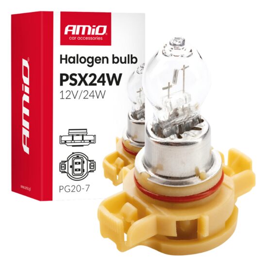 Bec halogen, PSX24W, PG20-7, 12V, 24W, AMIO 04411
