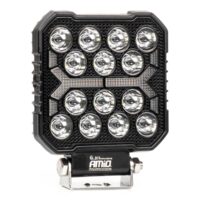 Proiector lucru, 110x110 x38mm, LED, 10-36V/42W, 4200lm, tip spot, stroboscopic, AWL74 Amio 04418