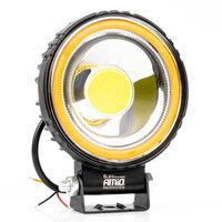 Proiector lucru, fi 110x38mm, LED, 9-36V, 48W, 2400lm, tip flood, stroboscopic galben, AWL80, Amio 04427