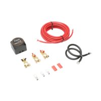 Kit Izolator baterie auto, releu inteligent dual cu ecran LED, mod automat si manual, 12V, 140A, TP71