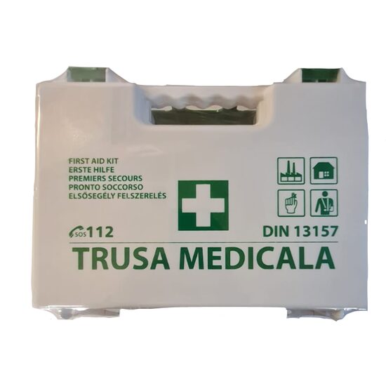 Trusa sanitara pentru spatii comerciale si auto, detasabila, 31x24 cm, Omologare DIN13157, K13.2 