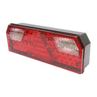 Lampa stop 422x130, cu triunghi, stanga, Hibrid, MEGA STAR, UCLER 0104LK, 98661