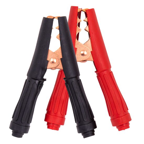 Set 2 bucati, cleste cablu curent, clema crocodil, 17cm, 400A, Amio 04435