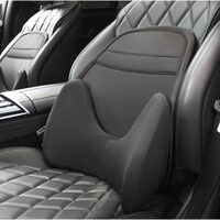 Husă scaun 2 în 1, cu spatar cu aerisire și suport lombar cu spuma cu memorie, WK-488