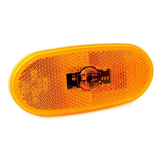 Lampa gabarit 106x47, LED, galbena, incastrabila, Sprinter W906, W907 Crafter 2E, mufa TYC 18-11013-00-9