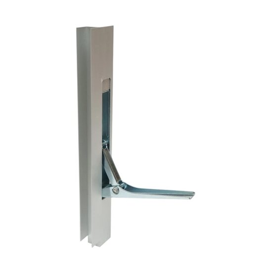 Inchizator oblon interior, dreapta, profil aluminiu, maner otel zincat, 400mm, bkuh11