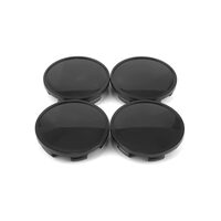 Set 4 capace jante 65 mm, negre, \art LGG-016