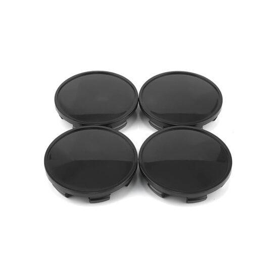 Set 4 capace jante 65 mm, negre, \art LGG-016