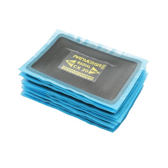 Petice vulcanizare pentru anvelope, radiale, 80x125mm, set/10buc, Panversa CX-20 rn86