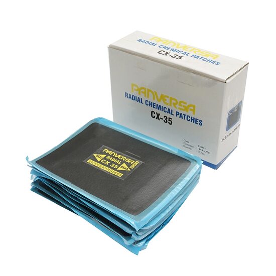 Petice vulcanizare pentru anvelope, radiale, 143x208mm, Panversa CX-35 rn88