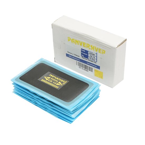 Petice vulcanizare pentru anvelope radiale, 70x115mm, Panversa CX-12 rn84