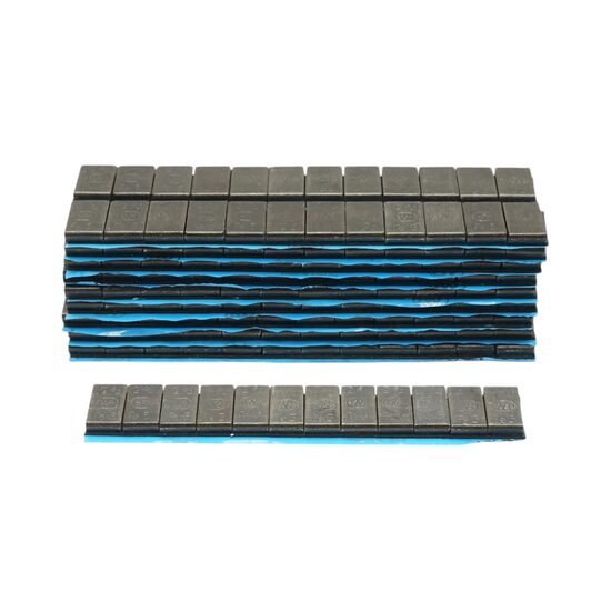 Contragreutati autoadezive negre echilibrare roti Fe 60g (5gx12 buc) 100 benzi/set BK-SY03