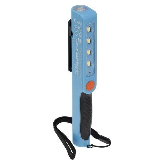 Lanterna Led tip stilou, incarcare USB-C, 220v, 2+2W, 200lm+150lm, 1600mAh, 4h, Carmotion Vision 63312