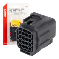 Set mufe conectori cu 16pini, mama-tata, Econoseal Japan, impermeabila, AMIO 04353