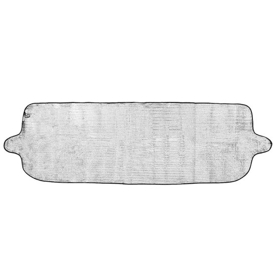 Protectie parbriz exterior, vara-iarna antinghet, 90x250 cm, cu 2 clapete 25 cm, Carmotion 58551