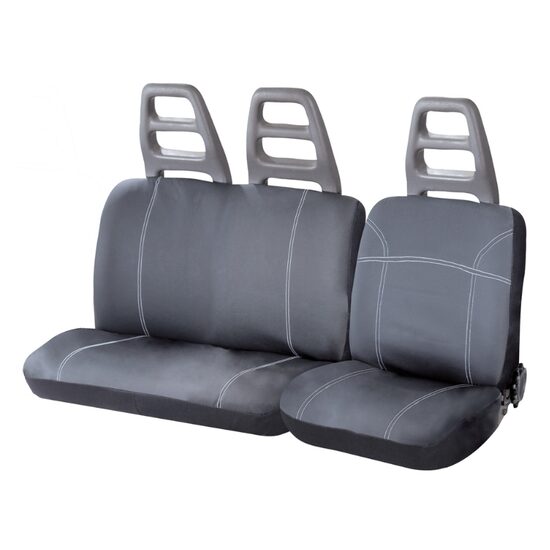 Set 2 huse auto universale, VAN, 3 locuri, gri, Pro Line, Amio 04601