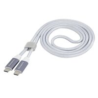 Cablu incarcator USB TipC --> TipC, 1.2m, V3.0 max 3.4A, Carmotion WAYME 63034