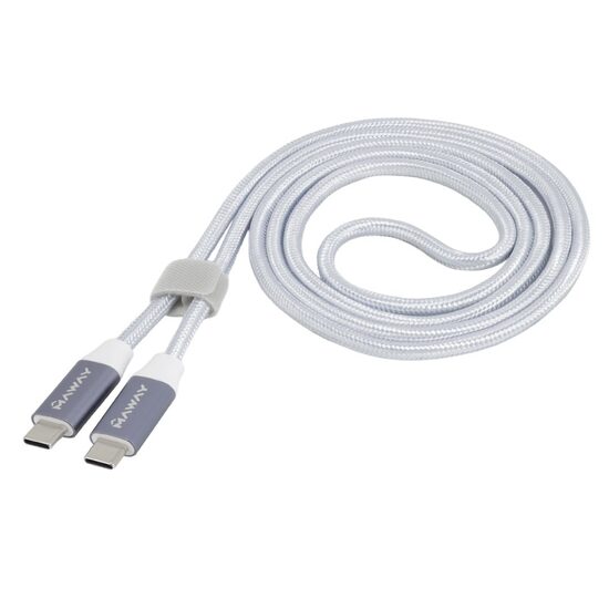 Cablu incarcator USB TipC --> TipC, 1.2m, V3.0 max 3.4A, Carmotion WAYME 63034