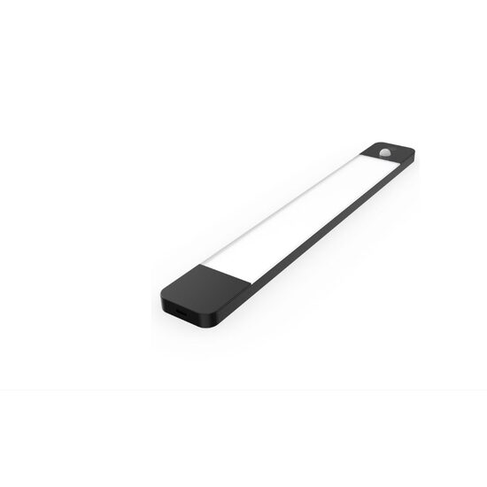 Lampa interior, magnetica cu senzor de miscare, incarcare prin USB, LED 2W, 300mm, 4000K, gri inchis, 2200mAh, sensor, dimabil, 160lm, Well LEDFMN-30GY-22-WL