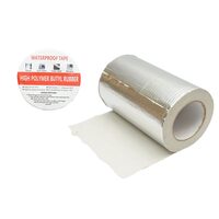 Banda autoadeziva butilica, cu folie de aluminiu, hidroizolanta, acoperis, etc 20cmx10m Breckner Germany BK91212