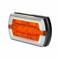 Lampa semnalizare, 120x70, LED, fata-spate, cu pozitie, prindere pe surub, CLEOfront Horpol LZD2789