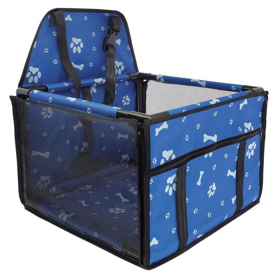 Scaun si husa auto pentru animale de companie, swissdrive 38,5x38,5x27cm, Sumex, DOGTR02