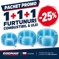 Pachet Promo 25% 1+1+1, FURTUNURI COMBUSTIBIL si ULEI, fi 5, fi6 si fi8