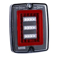 Lampa ceata si mers inapoi, cu pozitie Neon, 127x151mm, LED, FT-324 Fristom