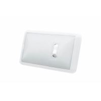 Lampa interior plafon/universala 135x80mm FTP-102b cu intrerupator, alba, 12/24V Fristom